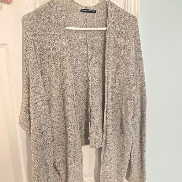 Brandy Melville Gray Open Front Cardigan - Picture 1 of 4